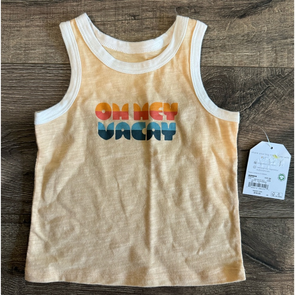 Little Co by Lauren Conrad “Oh Hey Vacay” Sleeveless Tank 9m